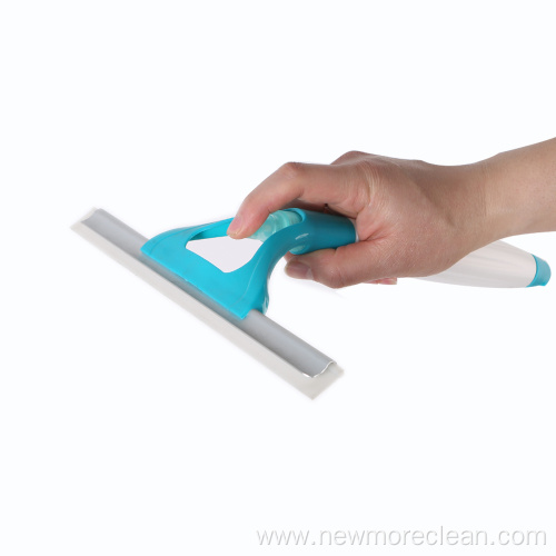 Cleaning Scrubber Brush For Window Glass With Sprayer